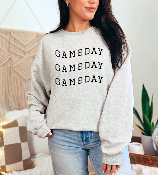 Game Day Women's Wavy Sweatshirt