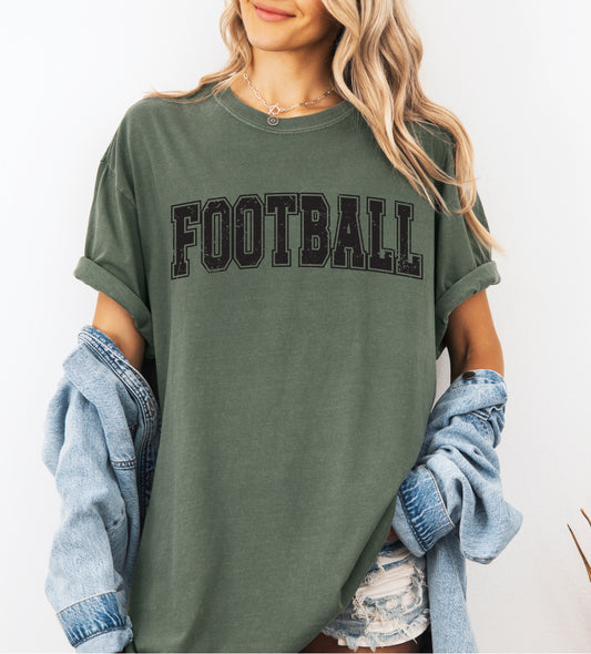 Comfort Colors Football College Shirt