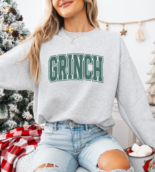 GRINCH - Women's Holiday University Sweatshirt