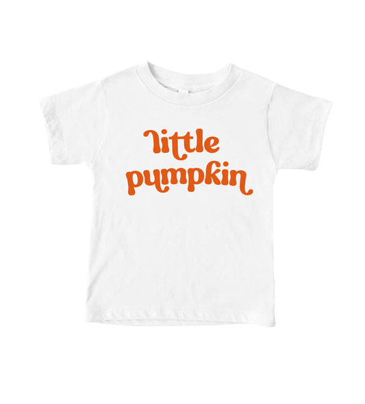 Little Pumpkin - Baby's First Thanksgiving T-Shirt