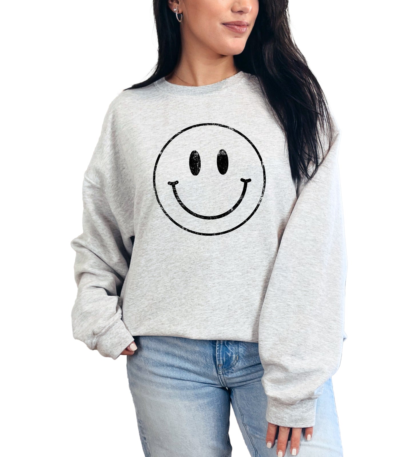 Smile Face Women's Sweatshirt