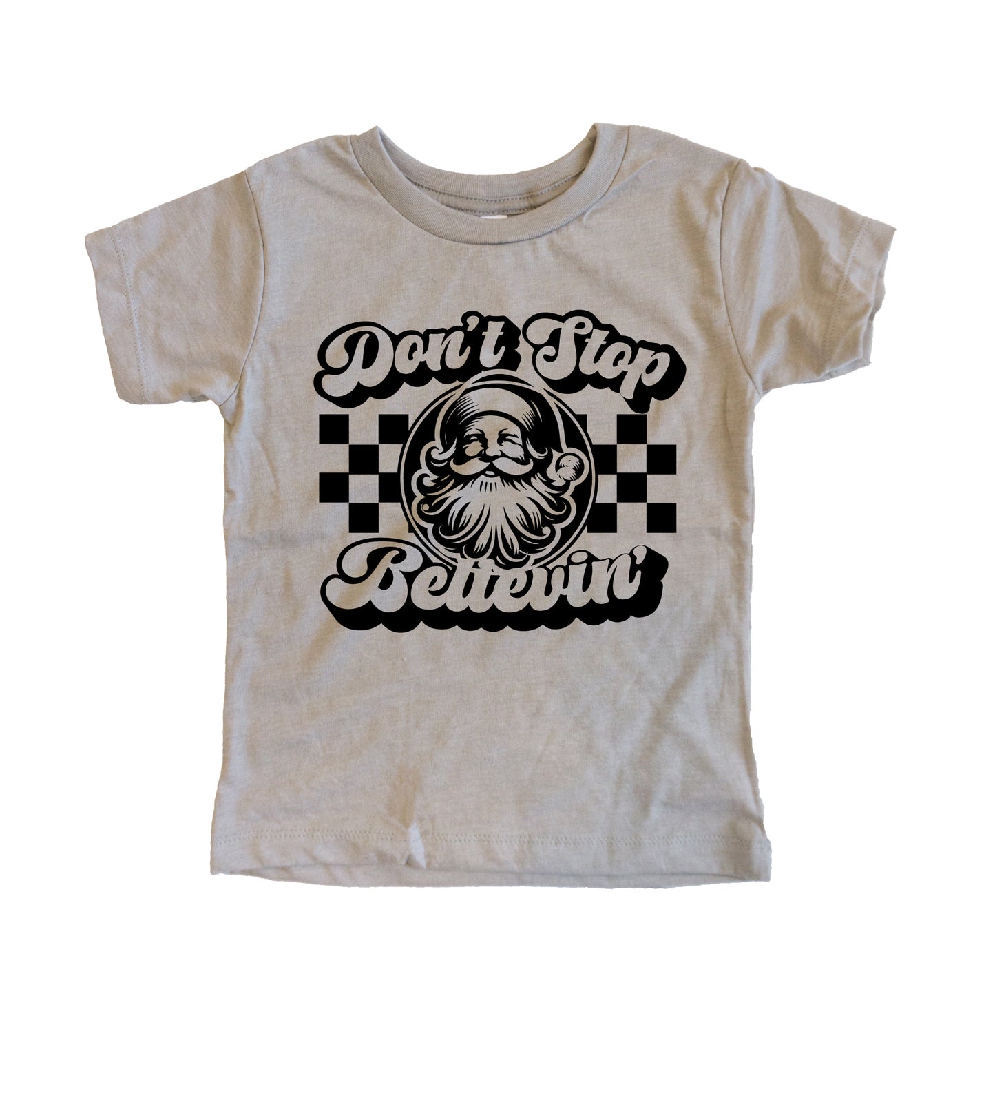 Don't Stop Believin' - Rad Toddler Christmas T-Shirt