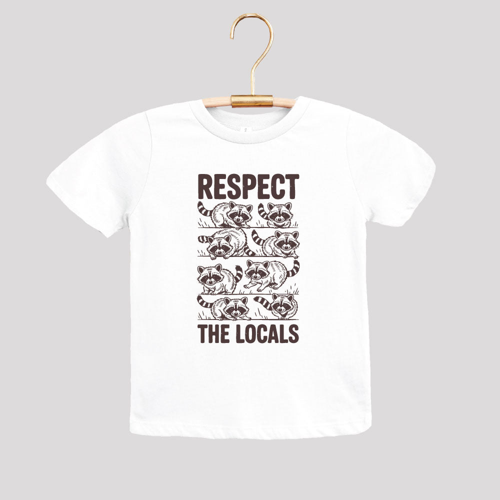 Respect The Locals Raccoon - KIDS
