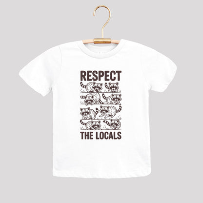 Respect The Locals Raccoon - KIDS