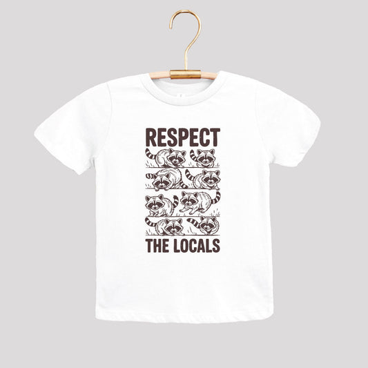 Respect The Locals Raccoon - KIDS