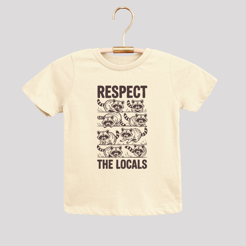 Respect The Locals Raccoon - KIDS