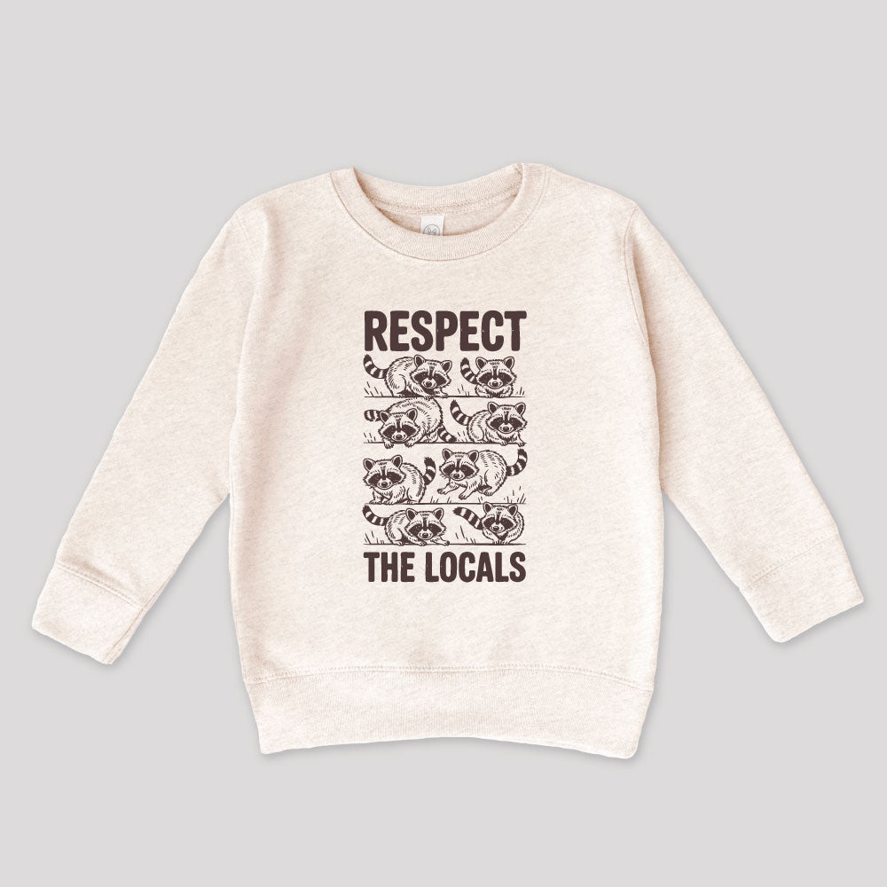 Respect The Locals Raccoon - KIDS
