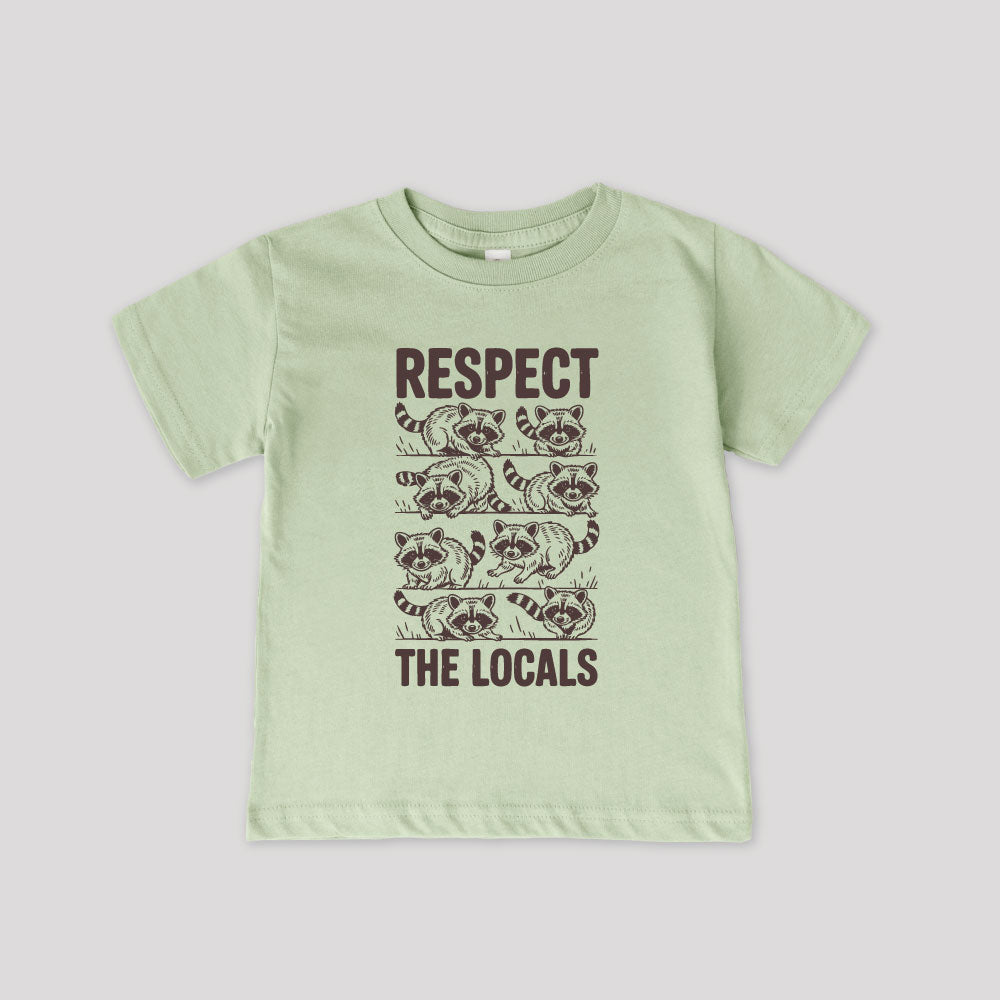 Respect The Locals Raccoon - KIDS