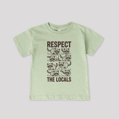 Respect The Locals Raccoon - KIDS