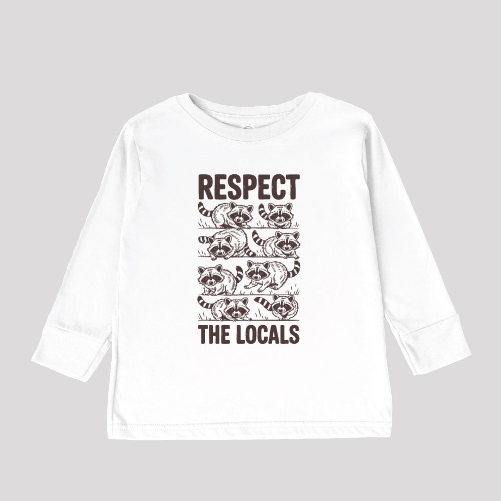 Respect The Locals Raccoon - KIDS