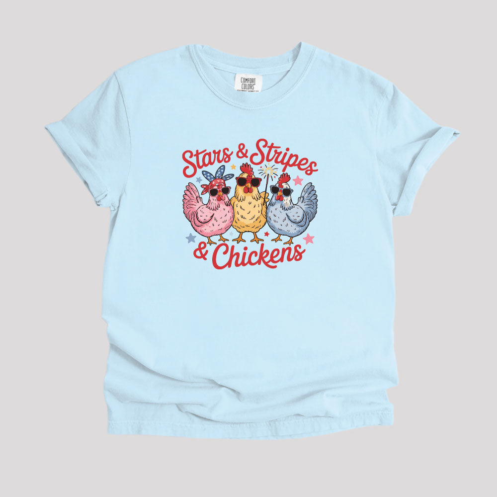 Stars Stripes and Chickens