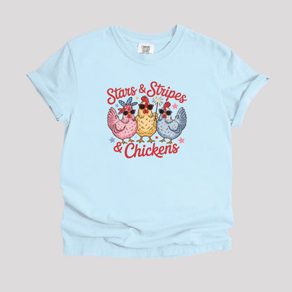 Stars Stripes and Chickens