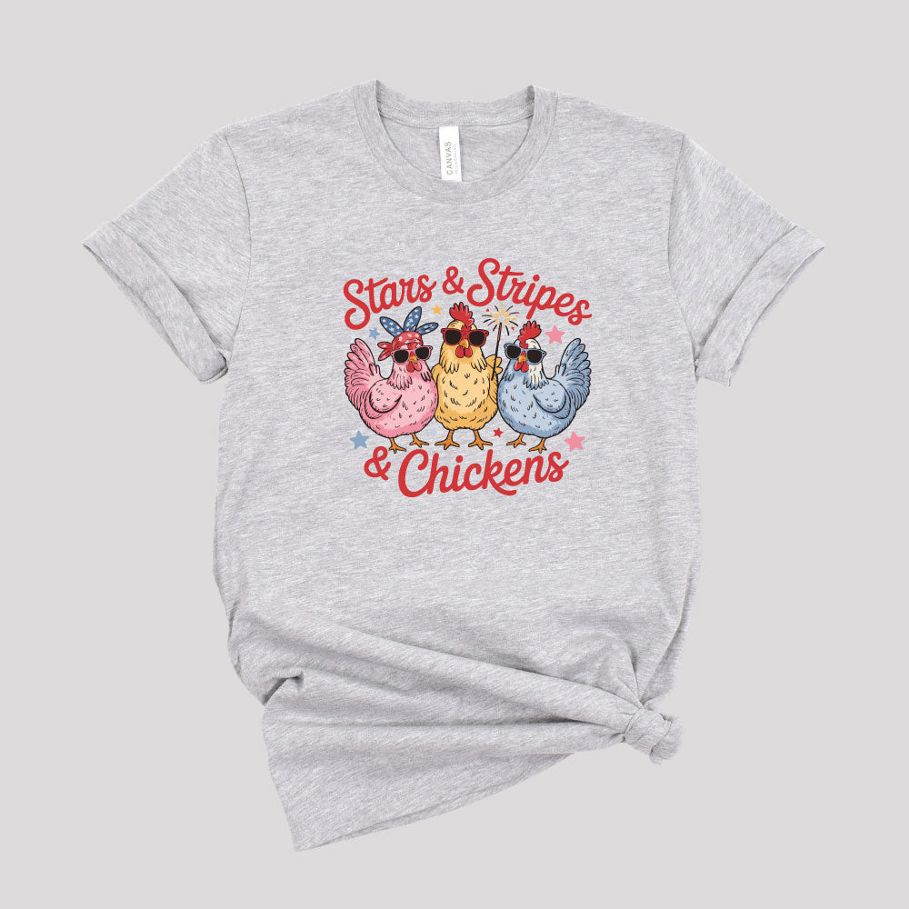 Stars Stripes and Chickens