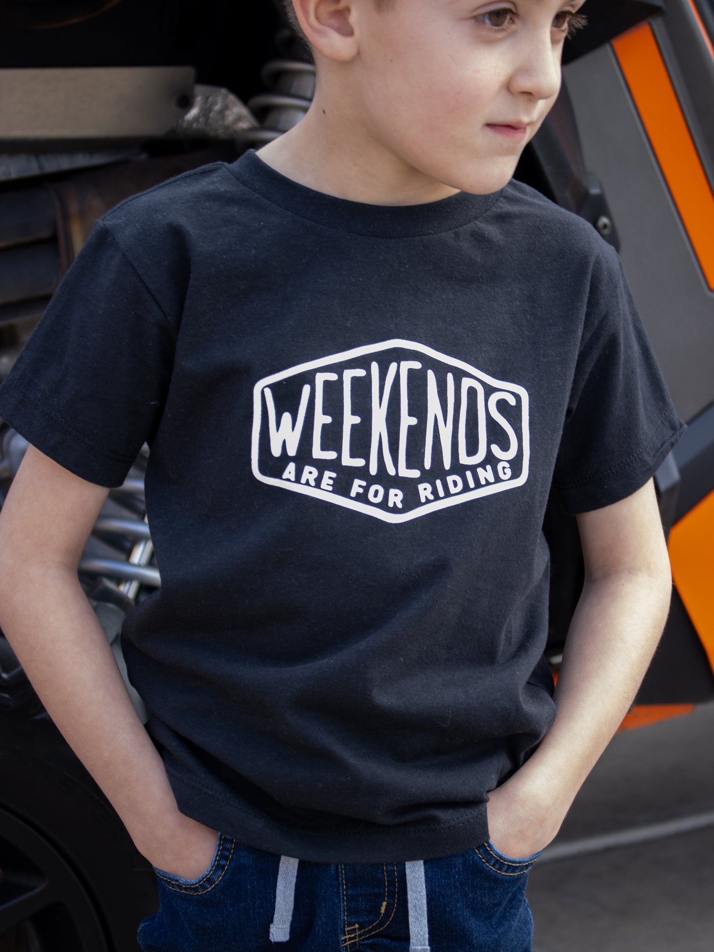 Weekends are for riding - Youth Tee