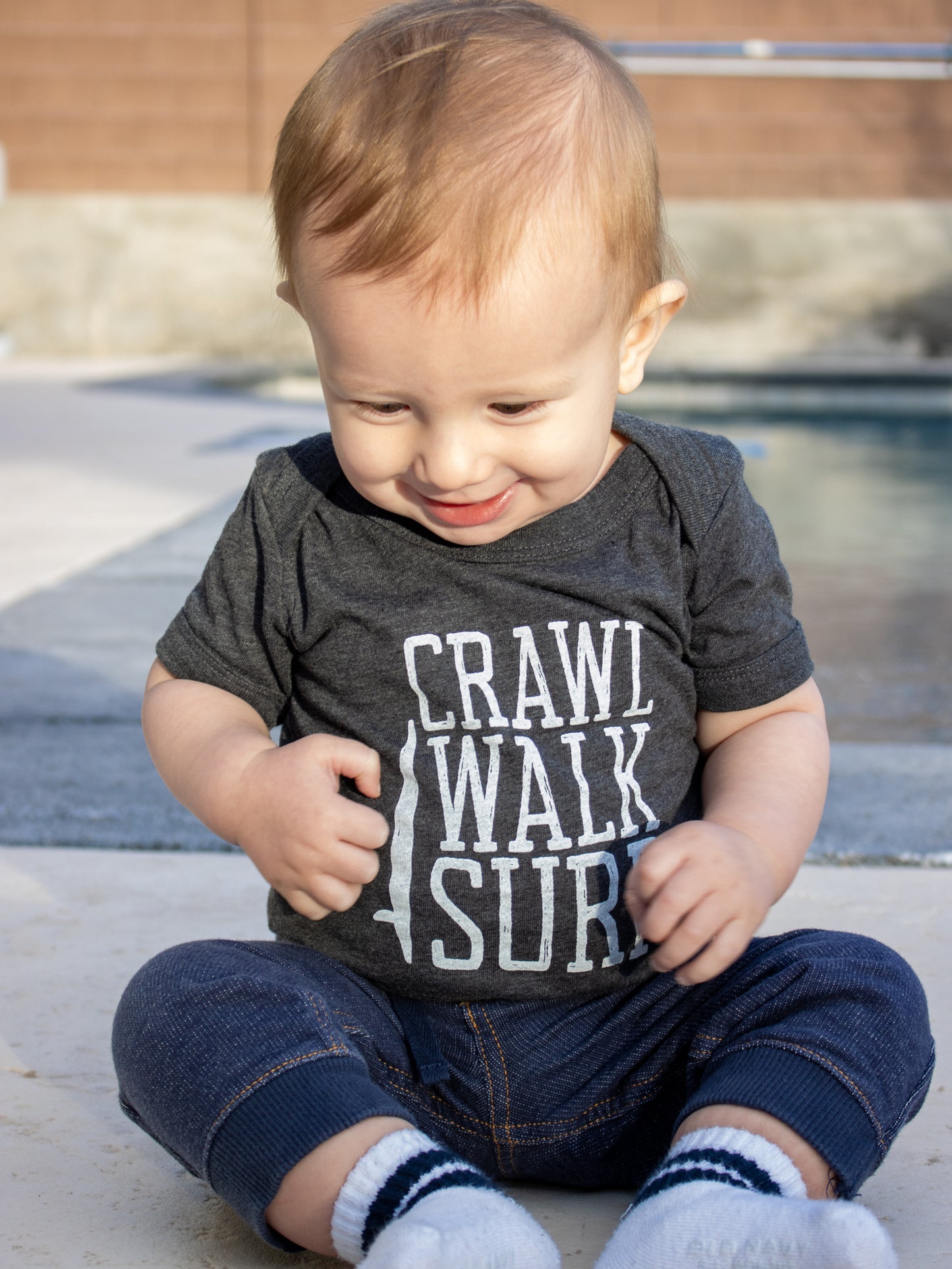 Crawl Walk Surf - Infant Bodysuit