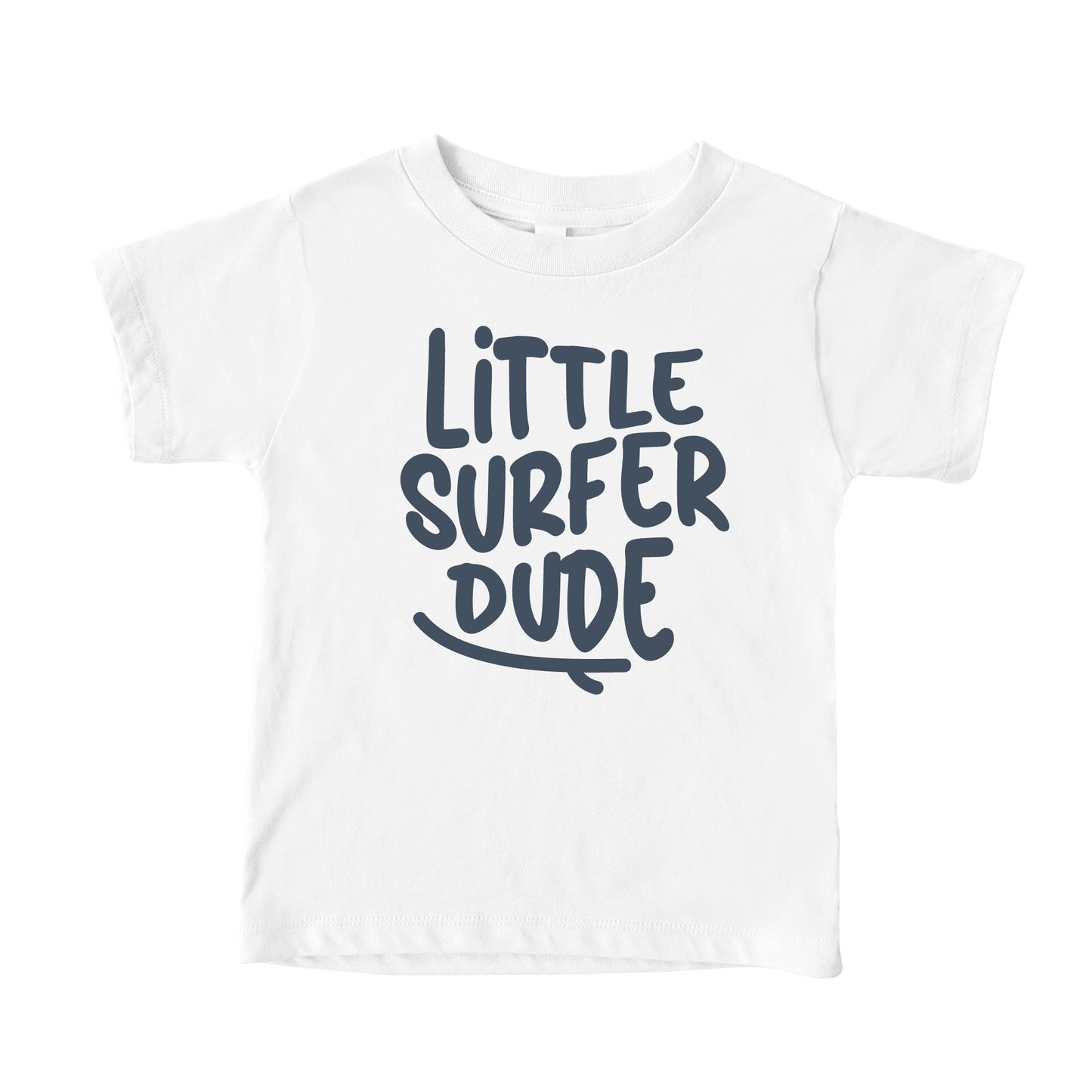 Little Surfer Dude Baby Short Sleeve Infant Summer Baby Vacation T Shirt