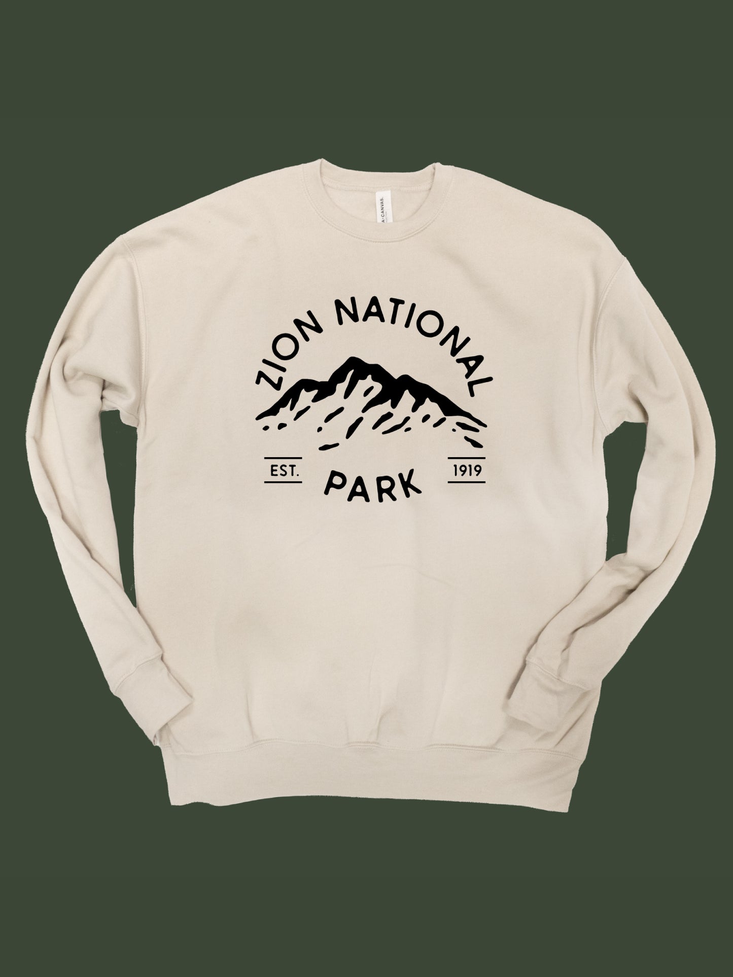 Zion National Park Soft Fleece Sweatshirt