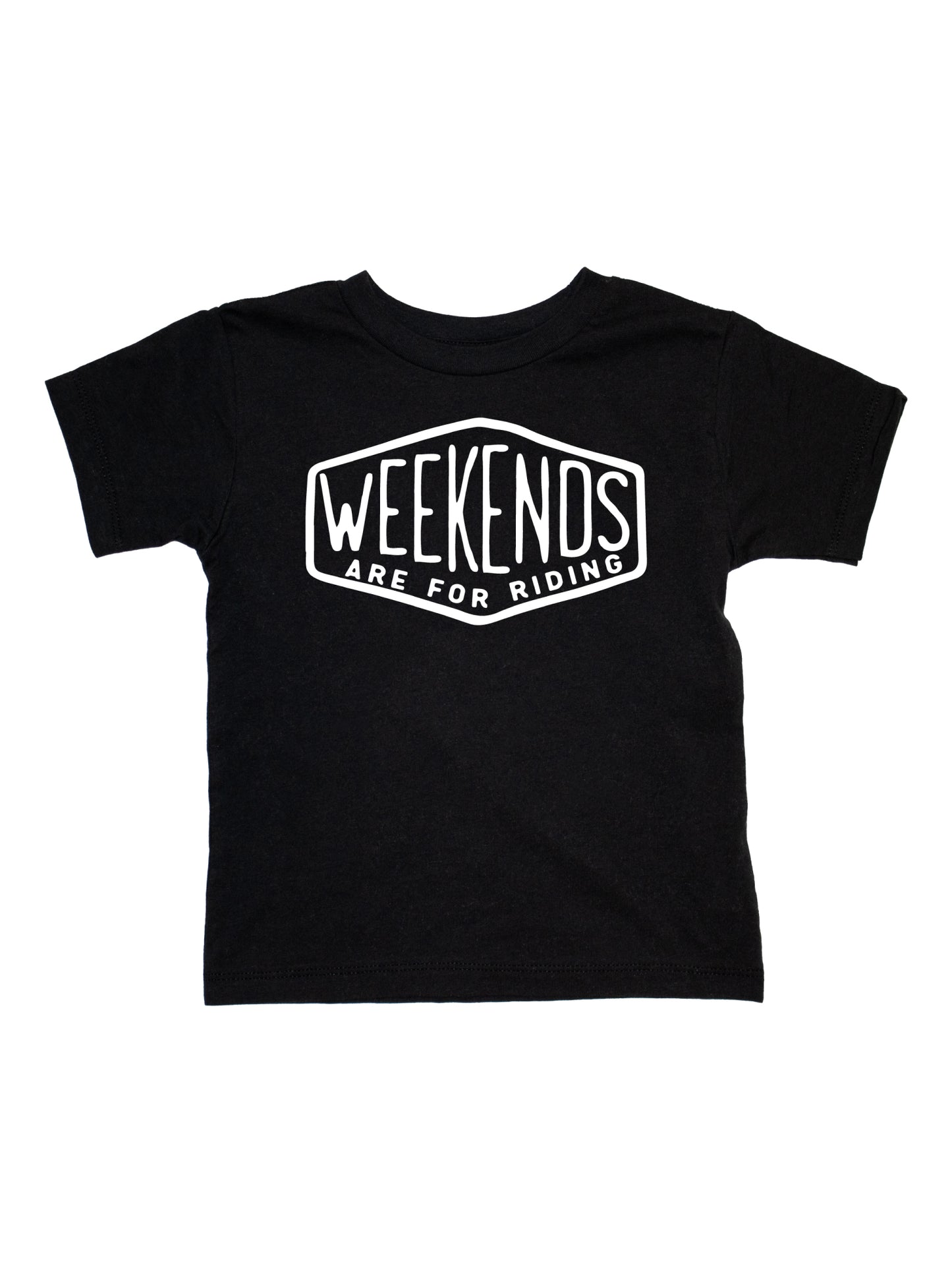 Weekends are for riding - Toddler Tee